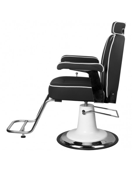 Barber Chair Friseurstuhl unisex TOMMY Make Up Stuhl in schwarz