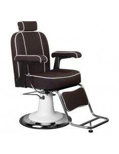 Barber Chair Friseurstuhl unisex TOMMY Make Up Stuhl in Braun