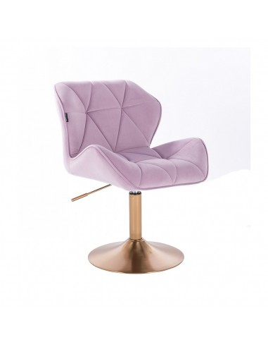 Stuhl Jeanny mit goldenem Fuss Höhe: 40 - 54 cm Farbauswahl
