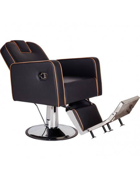 Barber Chair HOLLAND in schwarz Made in Europe