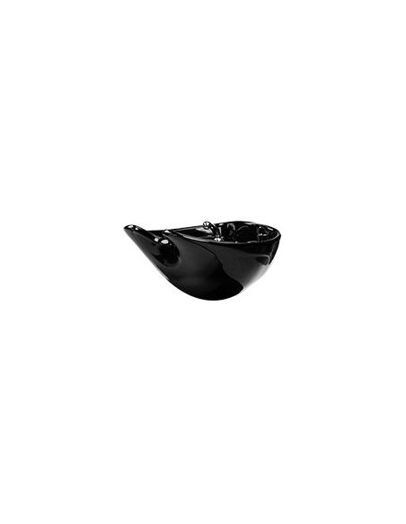 Friseurwaschbecken Keramik COSMO in schwarz oder weiss