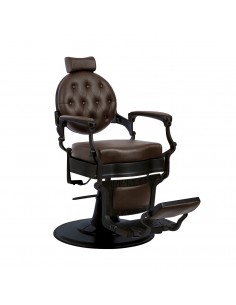 Barber Chair BUZZ dunkel braun Vintage